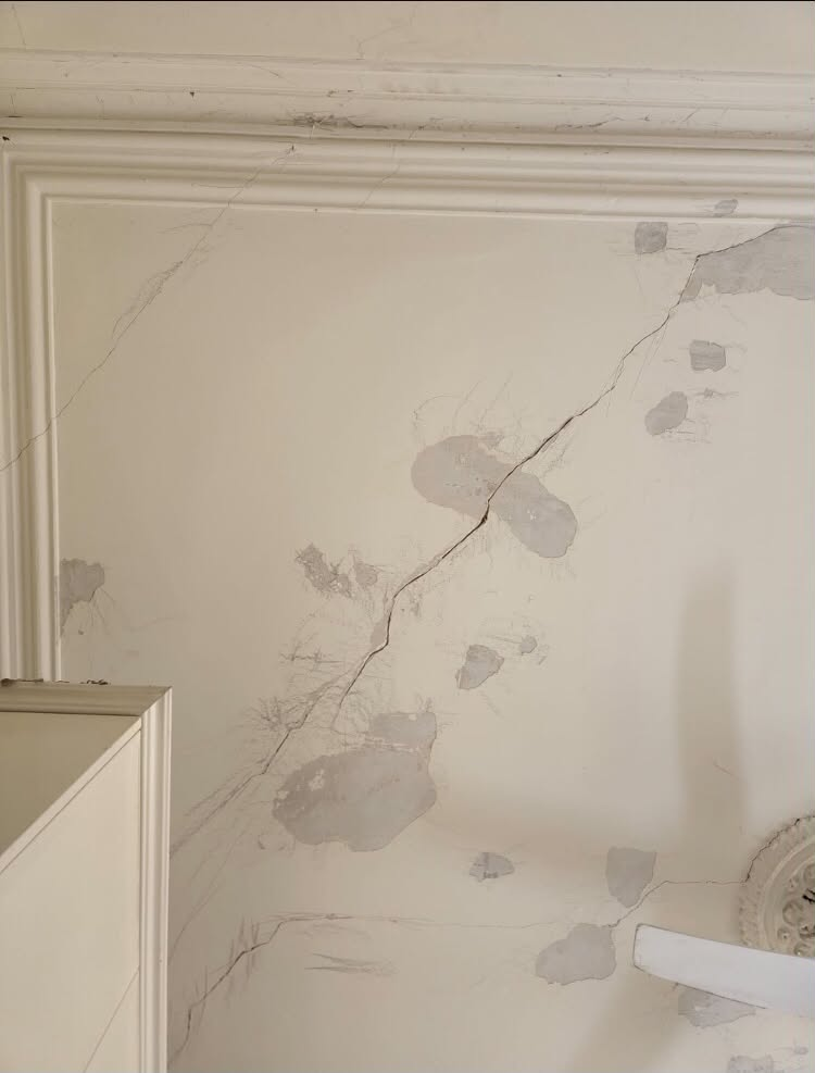Lounge room after repaint